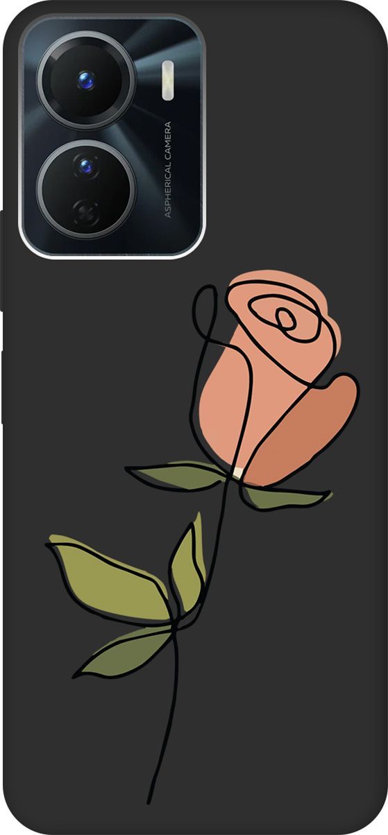 Матовый Soft Touch силиконовый чехол на Vivo Y16 с 3D принтом "Rose" черный, Черный;зеленый, 157761
Матовый Soft Touch силиконовый чехол на Vivo Y16 с 3D принтом "Rose" черный, Черный;зеленый, 157761