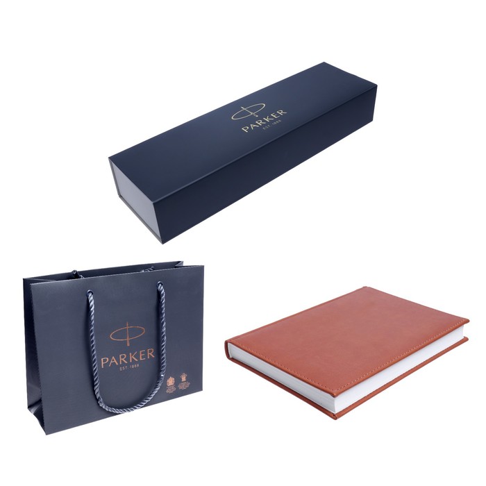 Parker ПОДАРОЧНЫЙ набор Parker: ручка перьевая 1931650 + Ежедневник датированный 2023, кор
Parker ПОДАРОЧНЫЙ набор Parker: ручка перьевая 1931650 + Ежедневник датированный 2023, кор
