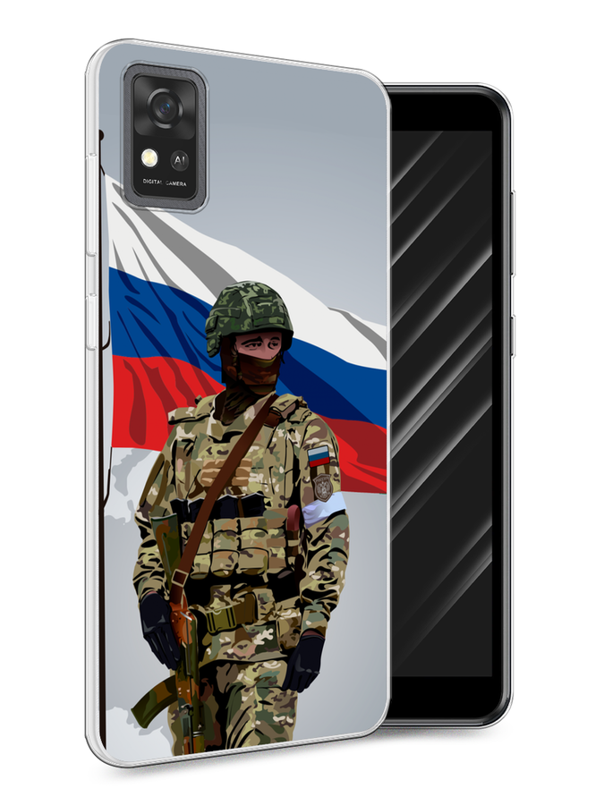 Чехол Awog на ZTE Blade A31 "Солдат с флагом", Белый;синий;красный;зеленый, 134650-1
Чехол Awog на ZTE Blade A31 "Солдат с флагом", Белый;синий;красный;зеленый, 134650-1
