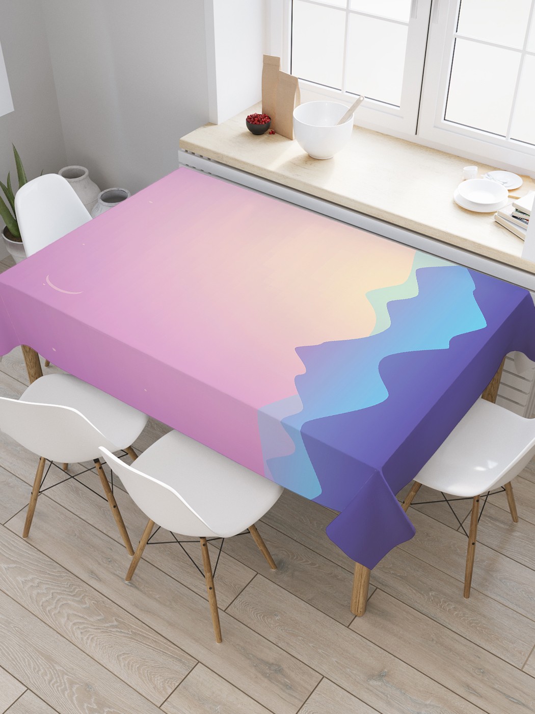 Скатерть прямоугольная JoyArty "Многоуровневые вершины" из оксфорда, 180x145 см, Розовый, Многоуровневые вершины
Скатерть прямоугольная JoyArty "Многоуровневые вершины" из оксфорда, 180x145 см, Розовый, Многоуровневые вершины