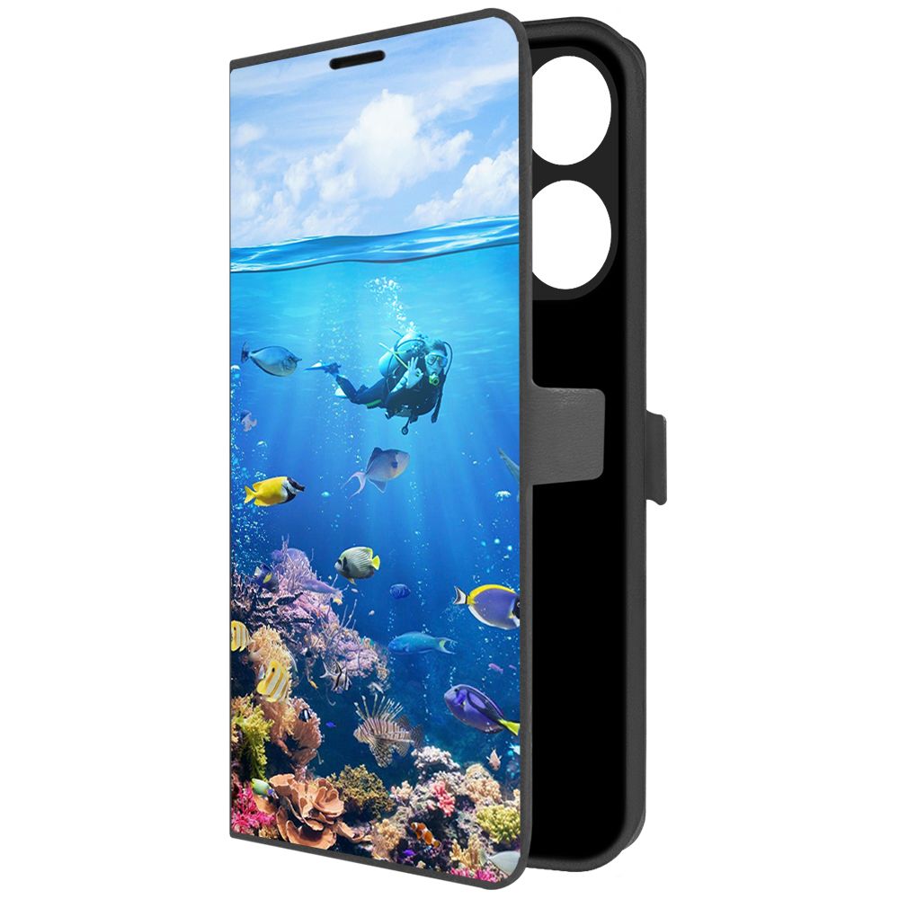Чехол-книжка Krutoff Eco Book для TECNO POP 7 Pro Австралия, Большой Барьерный Риф, Черный
Чехол-книжка Krutoff Eco Book для TECNO POP 7 Pro Австралия, Большой Барьерный Риф, Черный