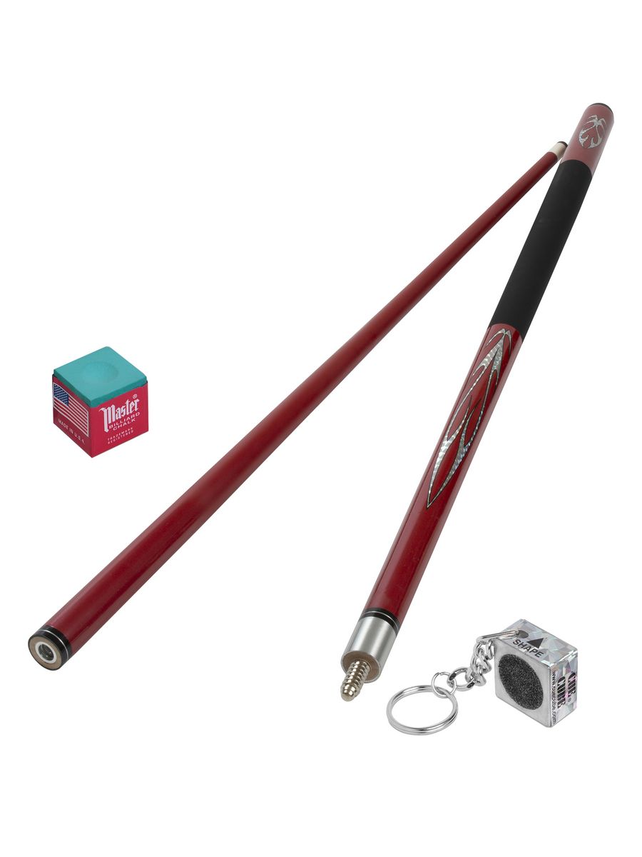Кий для бильярда Sport&Play 17 Carbon пул 2-рс 145 см + мел + махровка, Черный;красный
Кий для бильярда Sport&Play 17 Carbon пул 2-рс 145 см + мел + махровка, Черный;красный