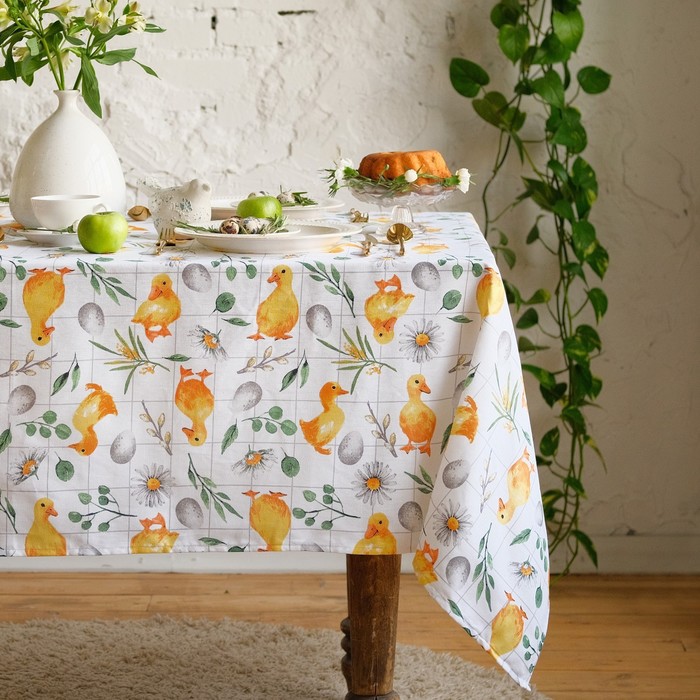 Скатерть Доляна Duckling 149х220 , 100% хл, рогожка 164 г/м2, Желтый;зеленый, Olives
Скатерть Доляна Duckling 149х220 , 100% хл, рогожка 164 г/м2, Желтый;зеленый, Olives