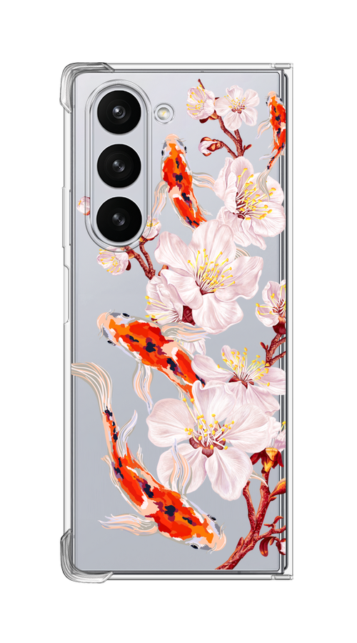 Чехол на Samsung Galaxy Z Fold 6 "Карпы и сакура", Оранжевый;розовый;бежевый;прозрачный, 2109850-1
Чехол на Samsung Galaxy Z Fold 6 "Карпы и сакура", Оранжевый;розовый;бежевый;прозрачный, 2109850-1