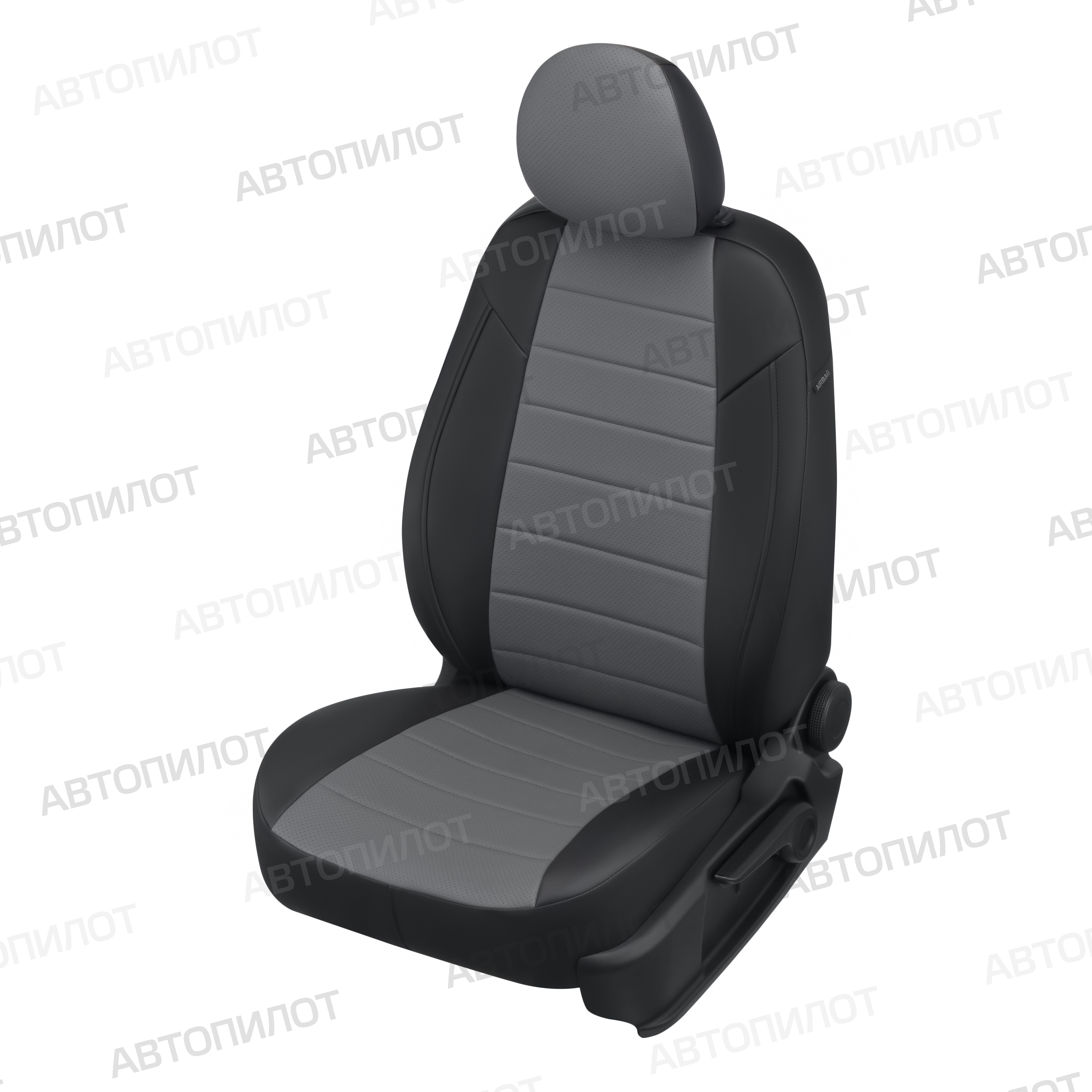 Комплект чехлов Hyundai Santa Fe I (Classic) с 00-12г. - Экокожа Черный + Серый
Комплект чехлов Hyundai Santa Fe I (Classic) с 00-12г. - Экокожа Черный + Серый