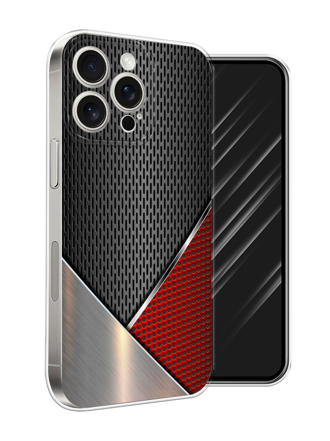 Чехол Awog на Apple iPhone 15 Pro Max "Стальной металл", Черный;красный;серебристый, 15850-1
Чехол Awog на Apple iPhone 15 Pro Max "Стальной металл", Черный;красный;серебристый, 15850-1