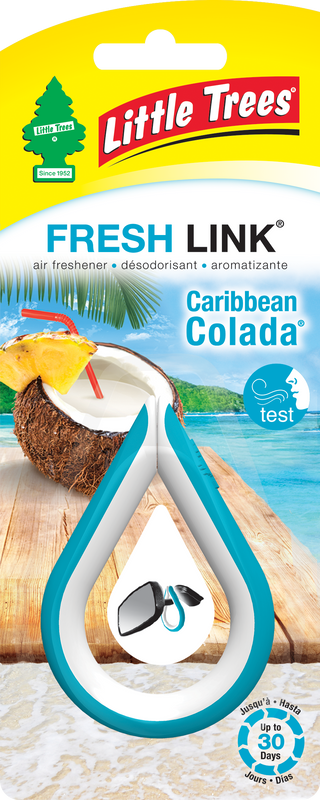 Ароматизатор-клипса Little Trees "Карибский коктейль" (Caribbean Colada), "Карибский коктейль" (Caribbean Colada)
Ароматизатор-клипса Little Trees "Карибский коктейль" (Caribbean Colada), "Карибский коктейль" (Caribbean Colada)