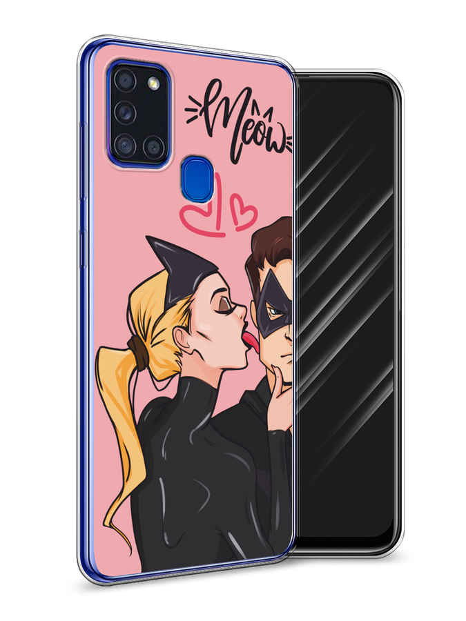 Чехол Awog на Samsung Galaxy A21s "Kiss of Cat Woman", Розовый;черный;бежевый, 2100250-1
Чехол Awog на Samsung Galaxy A21s "Kiss of Cat Woman", Розовый;черный;бежевый, 2100250-1