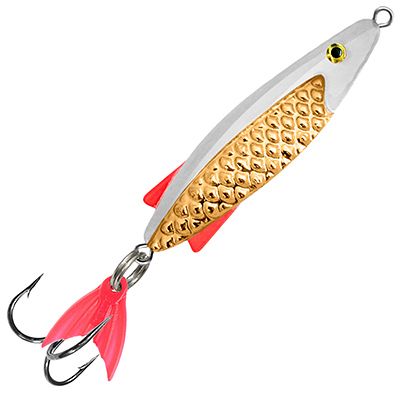 фото Блесна для рыбалки aqua тобик 6,0g цвет 06 (серебро, синий золото), 1 штука