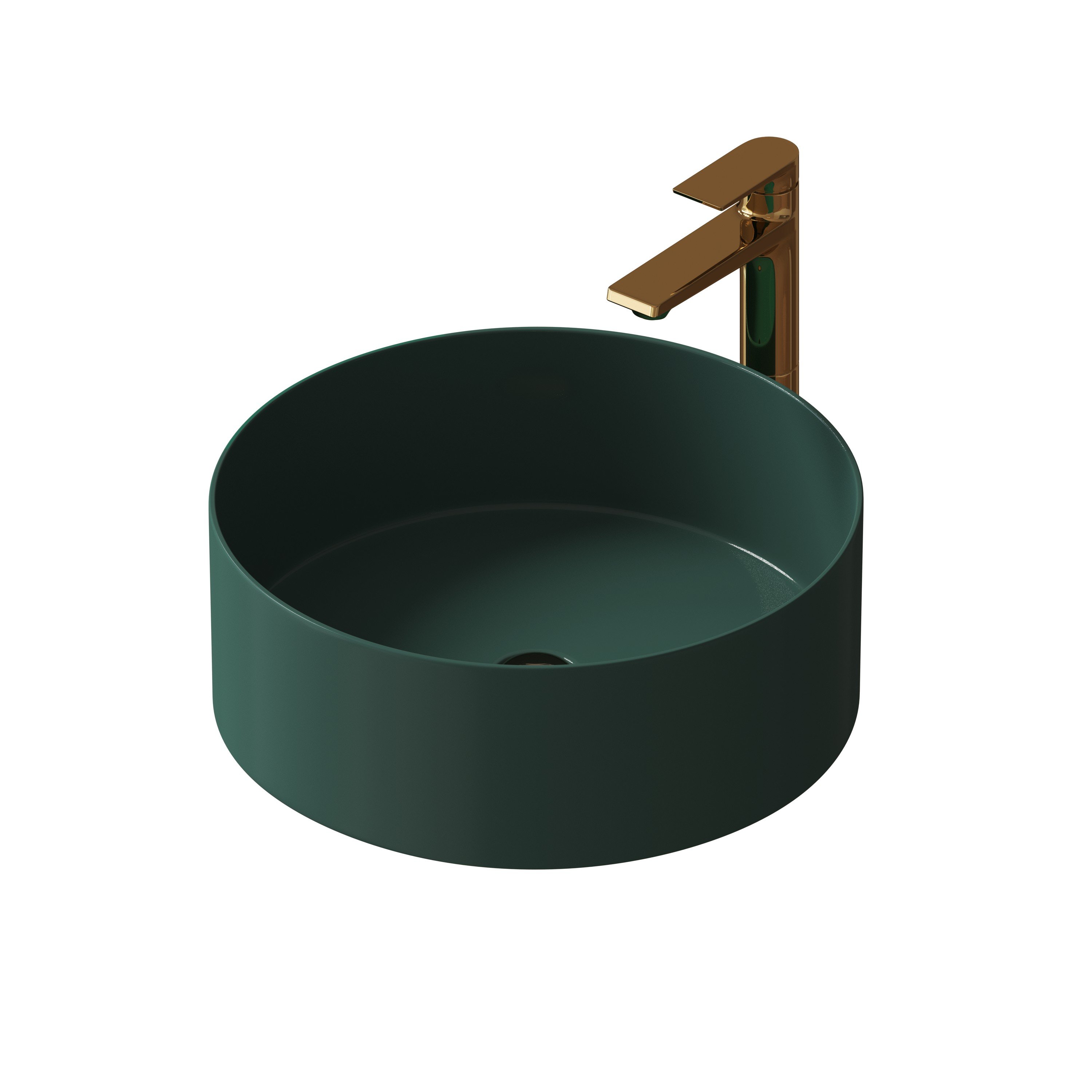 фото Grossman раковина накладная grossman gr-3013olm светло-зеленая матовая