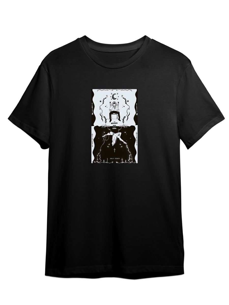 Футболка унисекс Каждому Своё Жестокий принц/Книга/Холли Блэк LTJP13 черная S, Черный, "Жестокий принц/Книга/Холли Блэк" LTJP13 
Футболка унисекс Каждому Своё Жестокий принц/Книга/Холли Блэк LTJP13 черная S, Черный, "Жестокий принц/Книга/Холли Блэк" LTJP13