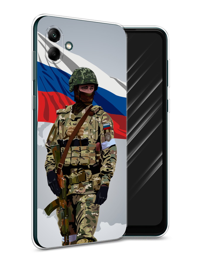 Чехол Awog на Samsung Galaxy A04 "Солдат с флагом", Белый;синий;красный;зеленый, 2107050-1
Чехол Awog на Samsung Galaxy A04 "Солдат с флагом", Белый;синий;красный;зеленый, 2107050-1