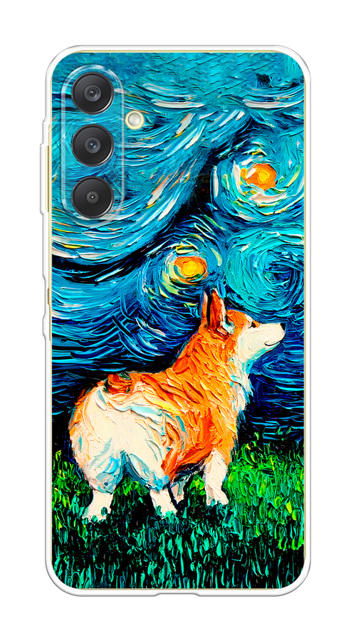 Чехол на Samsung Galaxy A26 5G Корги звёздная ночь, Коричневый;белый;зеленый, 2110750-1
Чехол на Samsung Galaxy A26 5G Корги звёздная ночь, Коричневый;белый;зеленый, 2110750-1