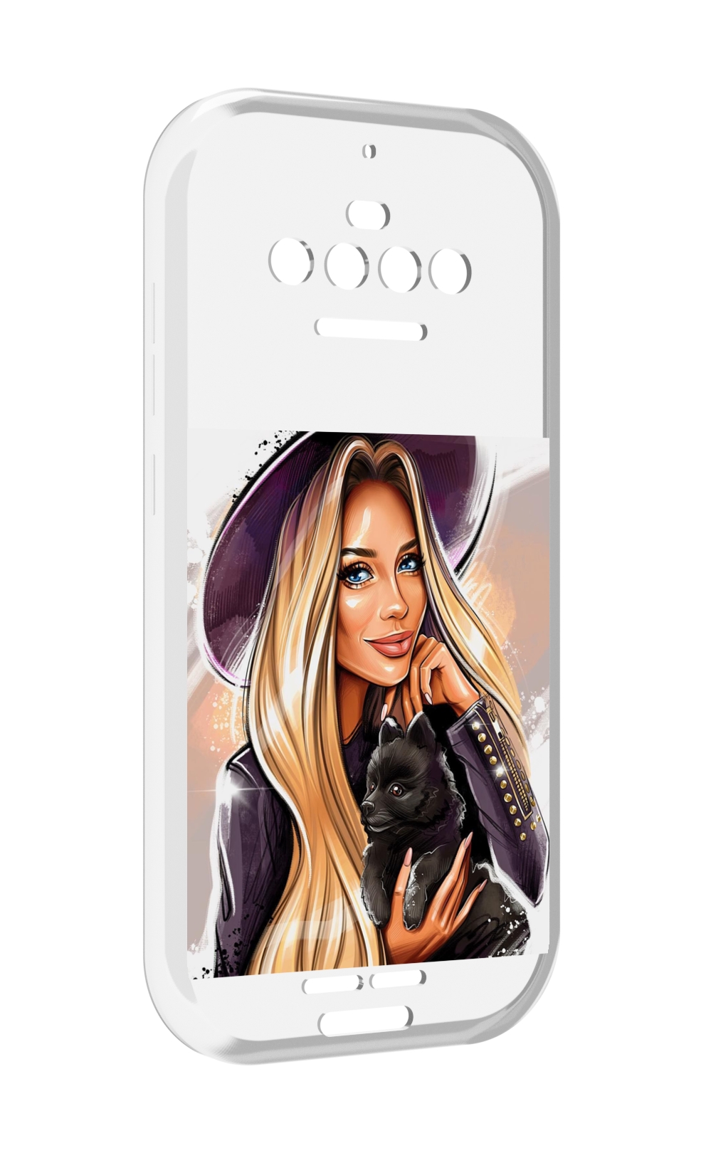 Чехол MyPads девушка-с-черным-щенком женский для Oukitel F150 R2022, Прозрачный, Tocco
Чехол MyPads девушка-с-черным-щенком женский для Oukitel F150 R2022, Прозрачный, Tocco