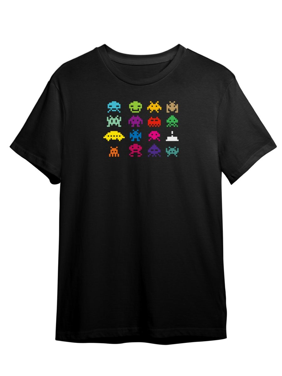 Футболка унисекс Каждому Своё Space invaders/Космические захватчики GMRT14 черная 2XL, Черный, "Space invaders/Космические захватчики/Pixel" GMRT14
Футболка унисекс Каждому Своё Space invaders/Космические захватчики GMRT14 черная 2XL, Черный, "Space invaders/Космические захватчики/Pixel" GMRT14