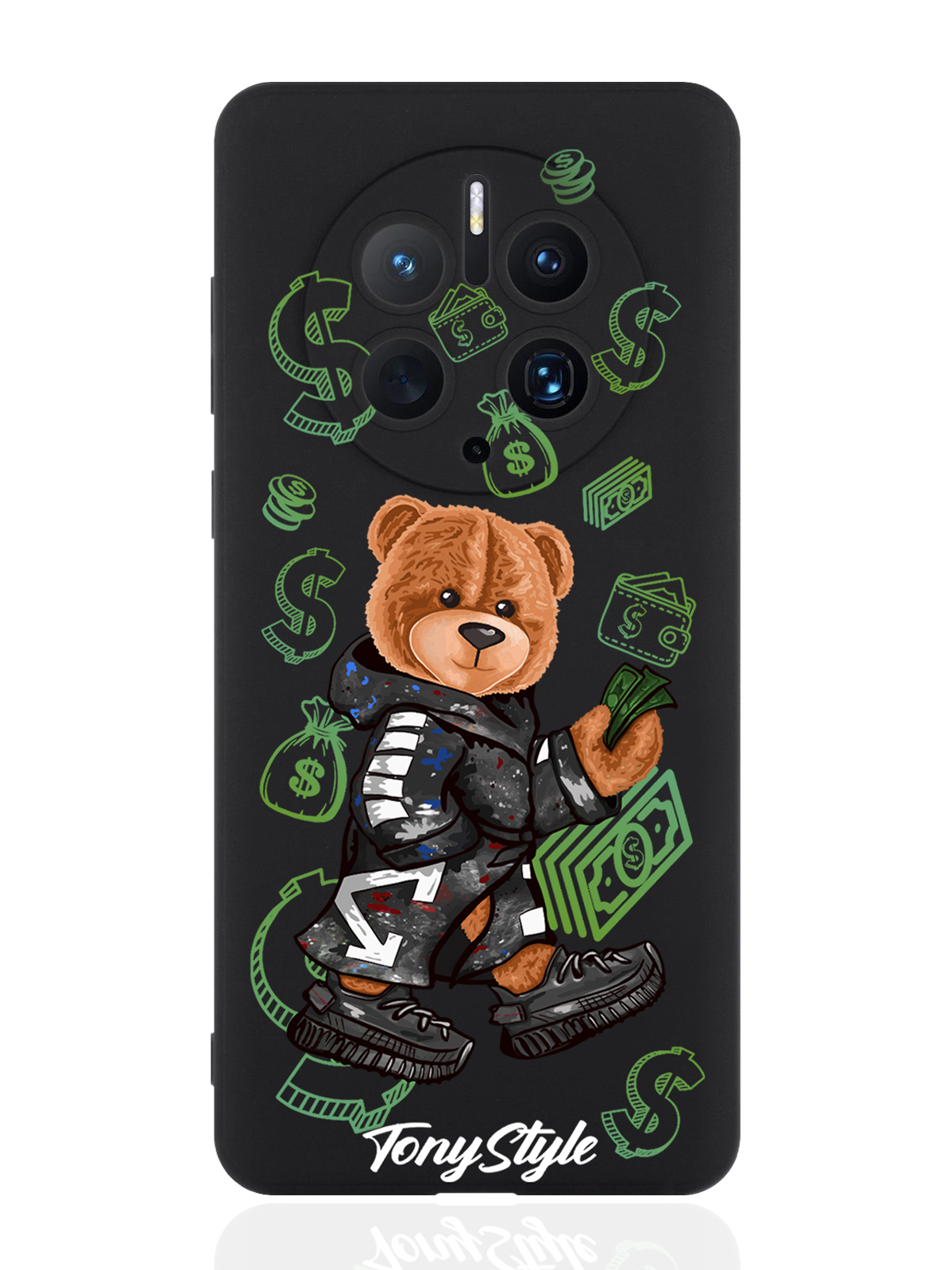 Чехол для смартфона Huawei Mate 50 Pro черный силиконовый Tony Style Деньги, Коричневый;черный;зеленый
Чехол для смартфона Huawei Mate 50 Pro черный силиконовый Tony Style Деньги, Коричневый;черный;зеленый