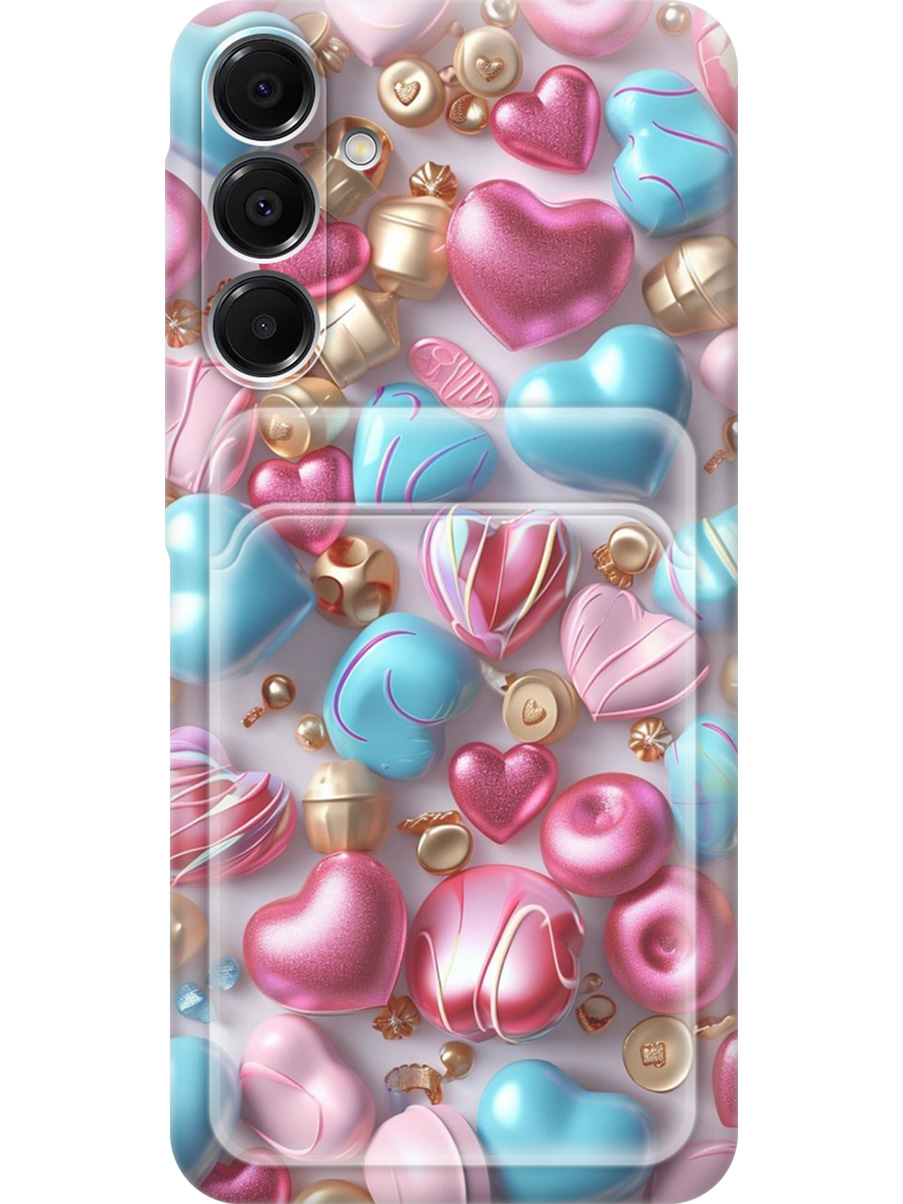 Силиконовый чехол на Samsung Galaxy A16 с принтом с карманом для карты 839770, Прозрачный;голубой;розовый, 786721791
Силиконовый чехол на Samsung Galaxy A16 с принтом с карманом для карты 839770, Прозрачный;голубой;розовый, 786721791