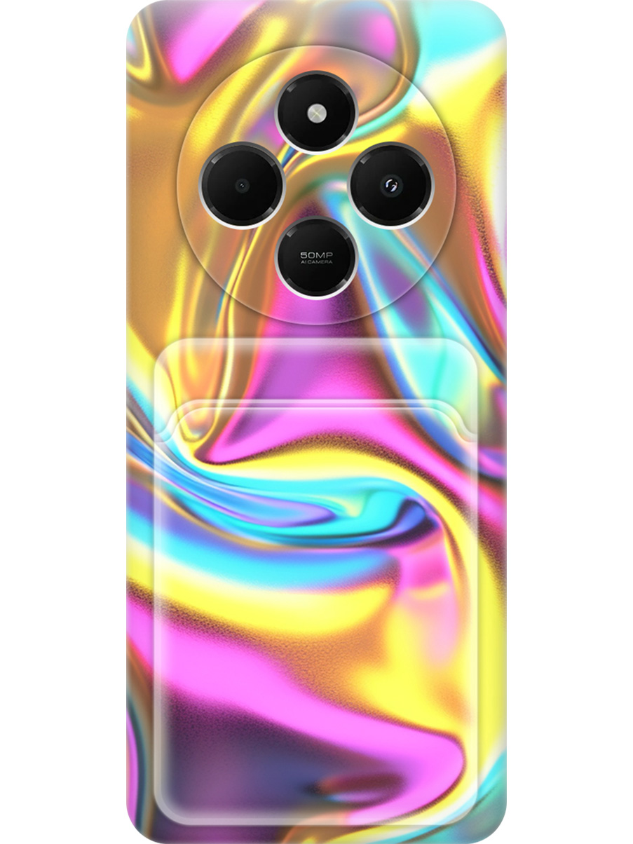 Силиконовый чехол на Xiaomi Redmi 14C, Poco C75 с принтом с карманом для карты 839802, Прозрачный;желтый;фиолетовый, 786715731
Силиконовый чехол на Xiaomi Redmi 14C, Poco C75 с принтом с карманом для карты 839802, Прозрачный;желтый;фиолетовый, 786715731
