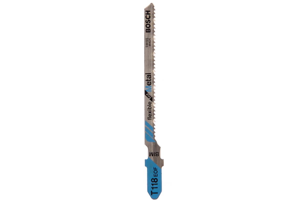 Пилки для лобзика T 118 EOF BOSCH Flexible for Metal, 2608634237, 5 шт., для криволинейных
Пилки для лобзика T 118 EOF BOSCH Flexible for Metal, 2608634237, 5 шт., для криволинейных