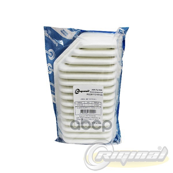 Rg281131r100_фильтр Воздушный Hyundai Solaris 1.4 1.6 11>,Kia Rio Soul Riginal арт. RG281
Rg281131r100_фильтр Воздушный Hyundai Solaris 1.4 1.6 11>,Kia Rio Soul Riginal арт. RG281
