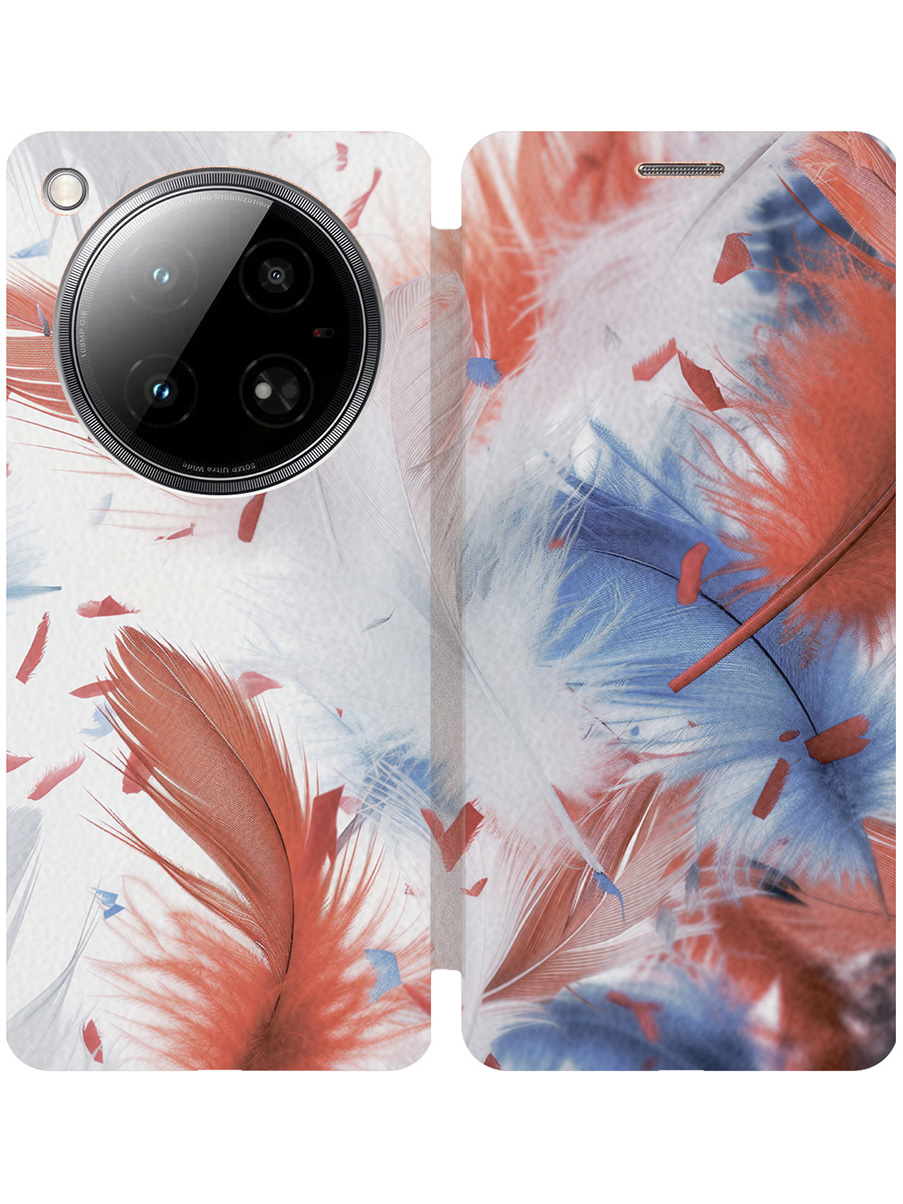 Чехол-книжка на Infinix Zero 40 4G с принтом "Перья" золотой, Золотистый;белый;красный;синий, 786722351
Чехол-книжка на Infinix Zero 40 4G с принтом "Перья" золотой, Золотистый;белый;красный;синий, 786722351