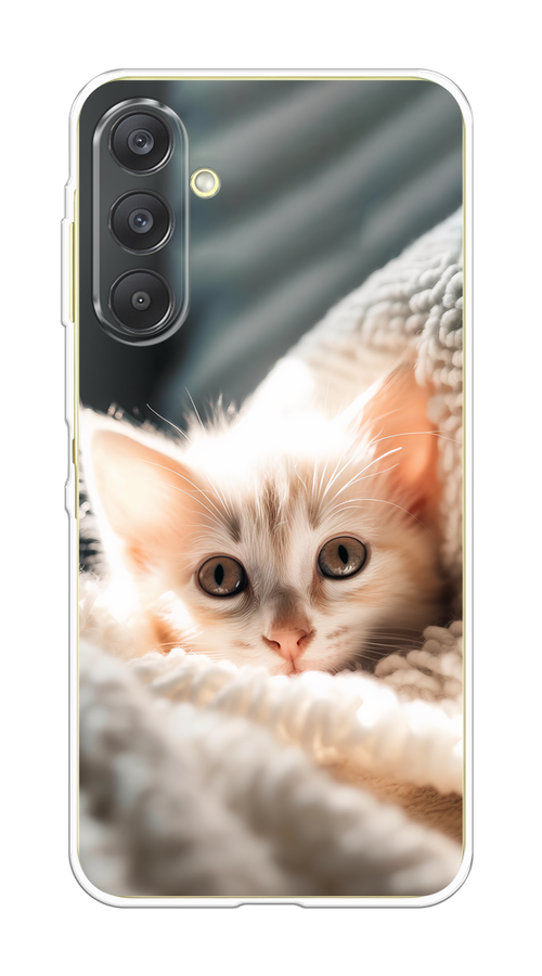 Чехол на Samsung Galaxy A26 5G "Белый шкодливый котенок", Серый;белый;бежевый;оранжевый, 2110750-1
Чехол на Samsung Galaxy A26 5G "Белый шкодливый котенок", Серый;белый;бежевый;оранжевый, 2110750-1
