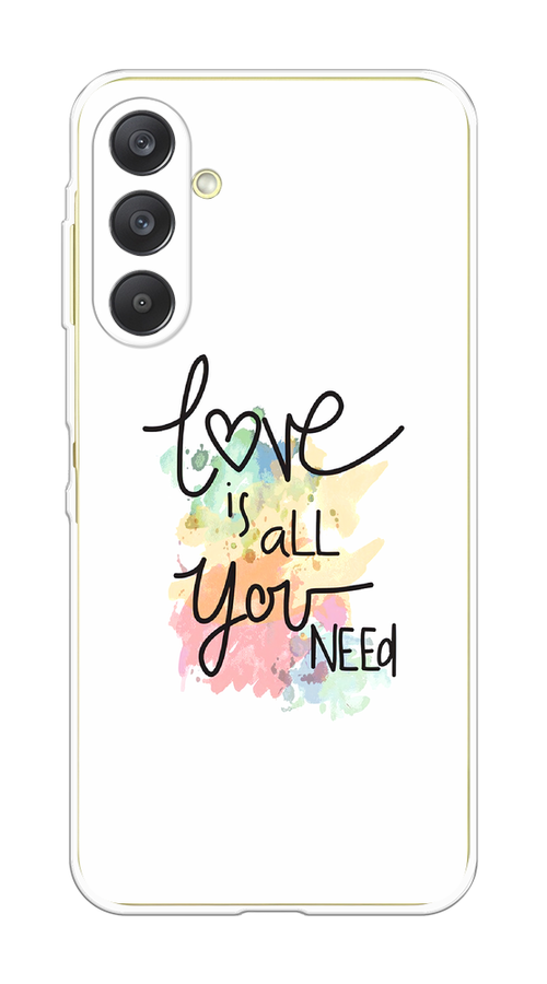 Чехол на Samsung Galaxy A26 5G "Love is all you need", Белый;черный;зеленый, 2110750-1
Чехол на Samsung Galaxy A26 5G "Love is all you need", Белый;черный;зеленый, 2110750-1