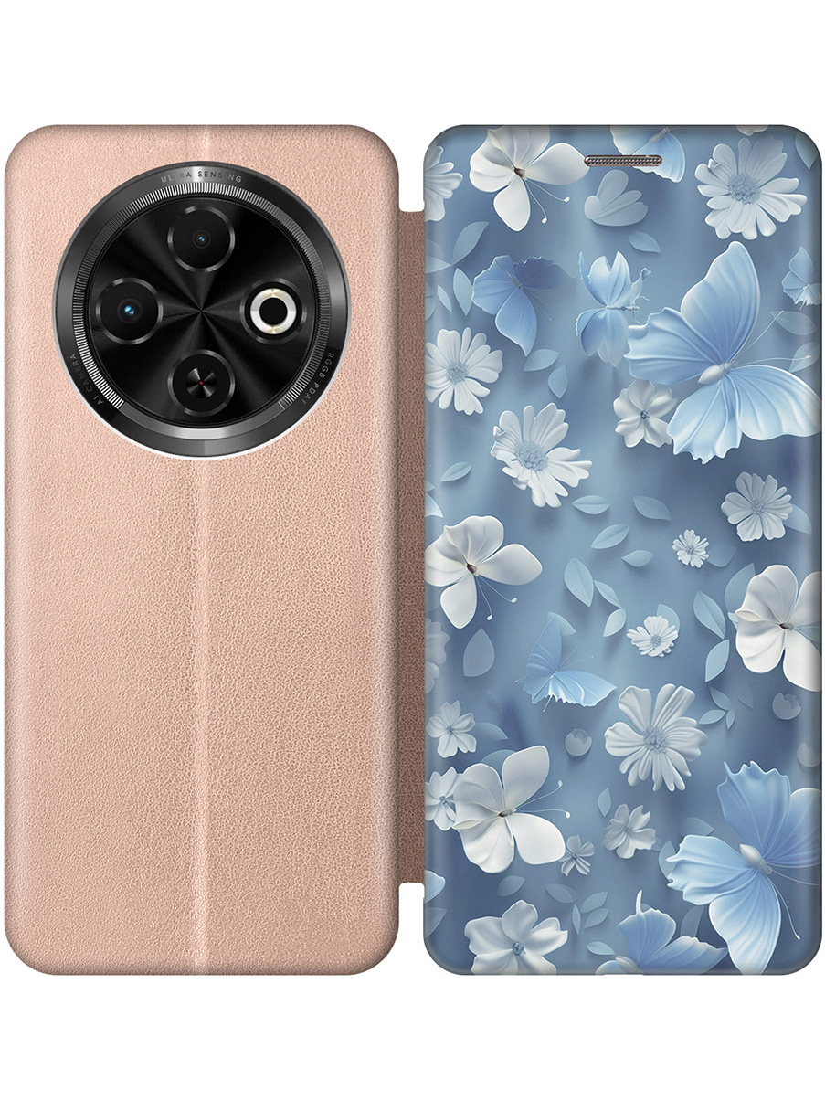Чехол-книжка на Tecno Spark 30C с принтом "Голубые бабочки" золотой, Золотистый;белый;голубой, 786716323
Чехол-книжка на Tecno Spark 30C с принтом "Голубые бабочки" золотой, Золотистый;белый;голубой, 786716323