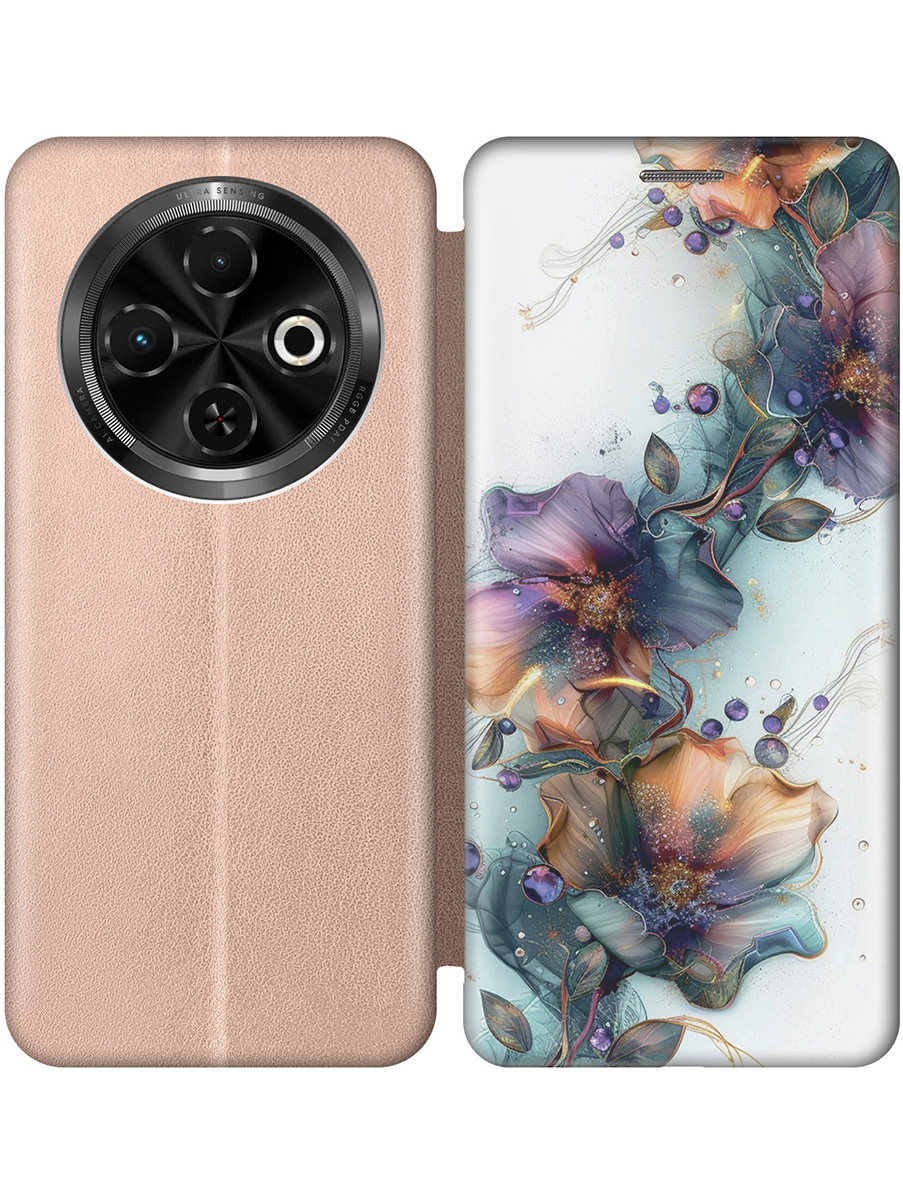Чехол-книжка на Tecno Spark 30C с принтом "Мистические цветы" золотой, Золотистый;белый;зеленый, 786716323
Чехол-книжка на Tecno Spark 30C с принтом "Мистические цветы" золотой, Золотистый;белый;зеленый, 786716323