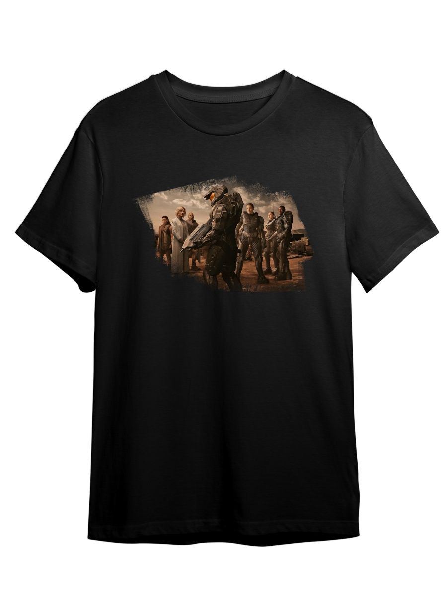 Футболка унисекс Каждому Своё Halo/Хало/Сериал GMHAL6 черная 3XL, Черный, "Halo/Хало/Сериал" GMHAL6
Футболка унисекс Каждому Своё Halo/Хало/Сериал GMHAL6 черная 3XL, Черный, "Halo/Хало/Сериал" GMHAL6
