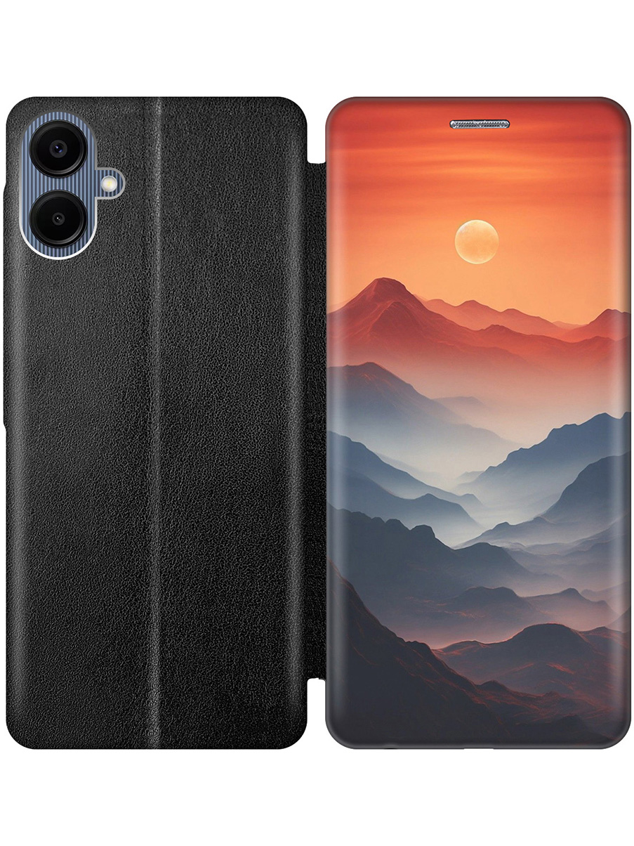 Чехол-книжка на Samsung Galaxy A06 с принтом "Луна над горами" черный, Черный;оранжевый, 786717541
Чехол-книжка на Samsung Galaxy A06 с принтом "Луна над горами" черный, Черный;оранжевый, 786717541