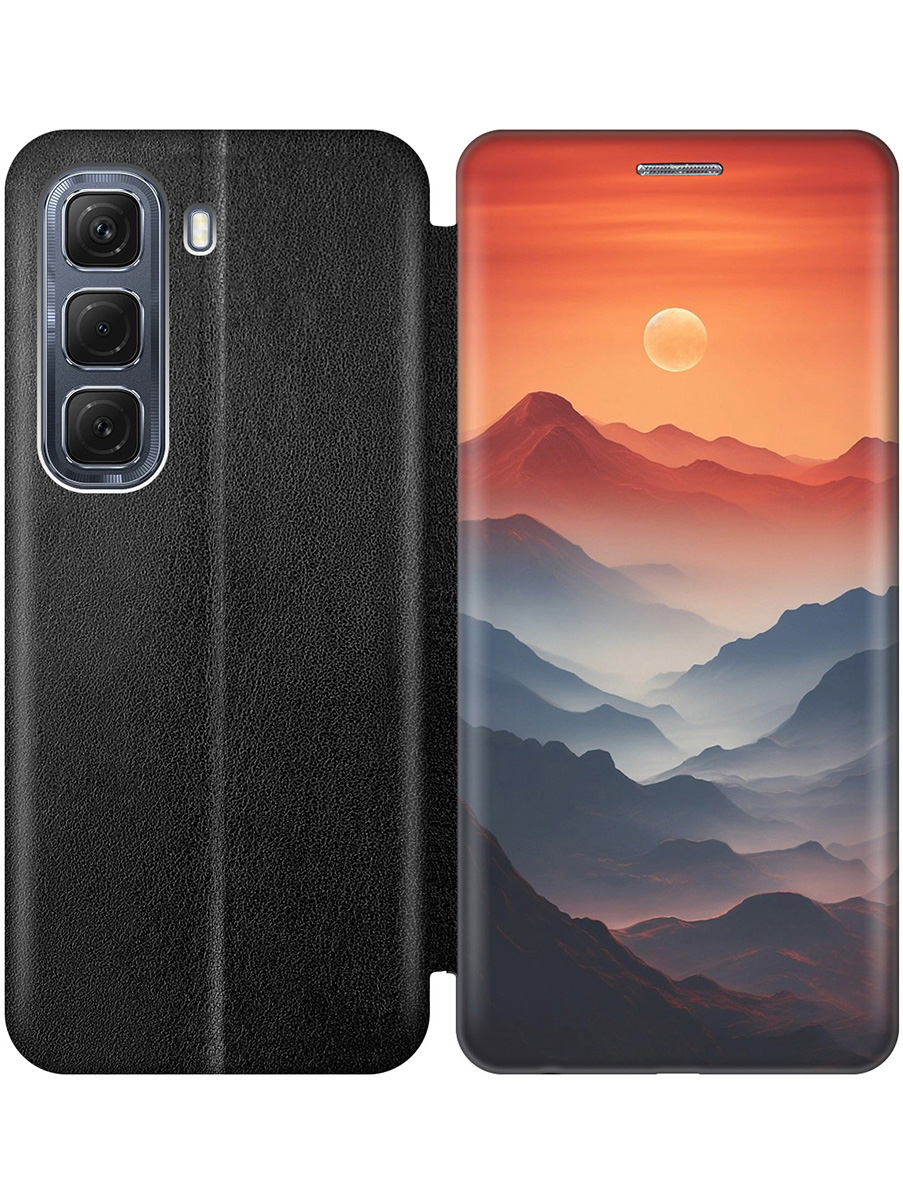 Чехол-книжка на Infinix Hot 50 4G с принтом "Луна над горами" черный, Черный;оранжевый, 786718741
Чехол-книжка на Infinix Hot 50 4G с принтом "Луна над горами" черный, Черный;оранжевый, 786718741