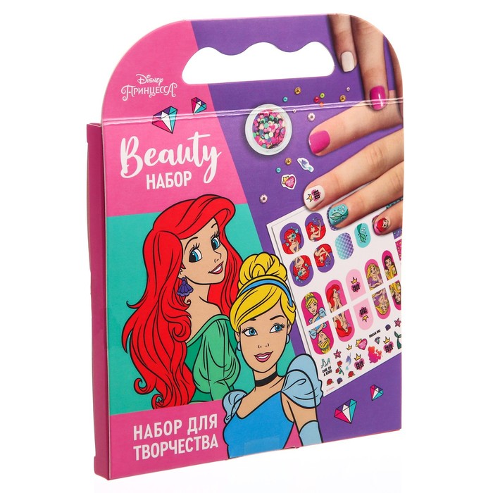 Набор для творчества Disney Beauty Маникюр с Принцессами, Розовый;желтый;фиолетовый;зеленый;оранжевый
Набор для творчества Disney Beauty Маникюр с Принцессами, Розовый;желтый;фиолетовый;зеленый;оранжевый