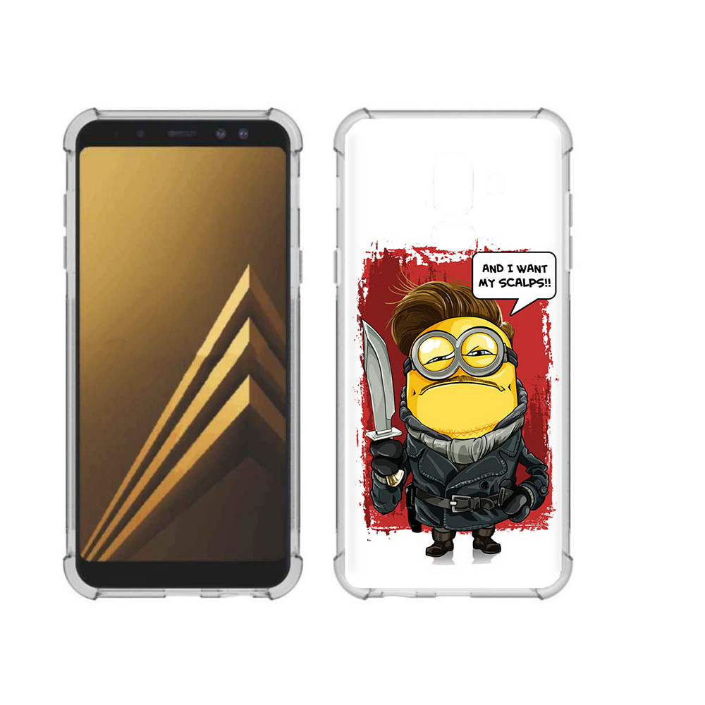 Чехол MyPads Tocco для Samsung Galaxy A6+ (2018) миньон убийца (PT111520.594.477), Прозрачный, Tocco
Чехол MyPads Tocco для Samsung Galaxy A6+ (2018) миньон убийца (PT111520.594.477), Прозрачный, Tocco