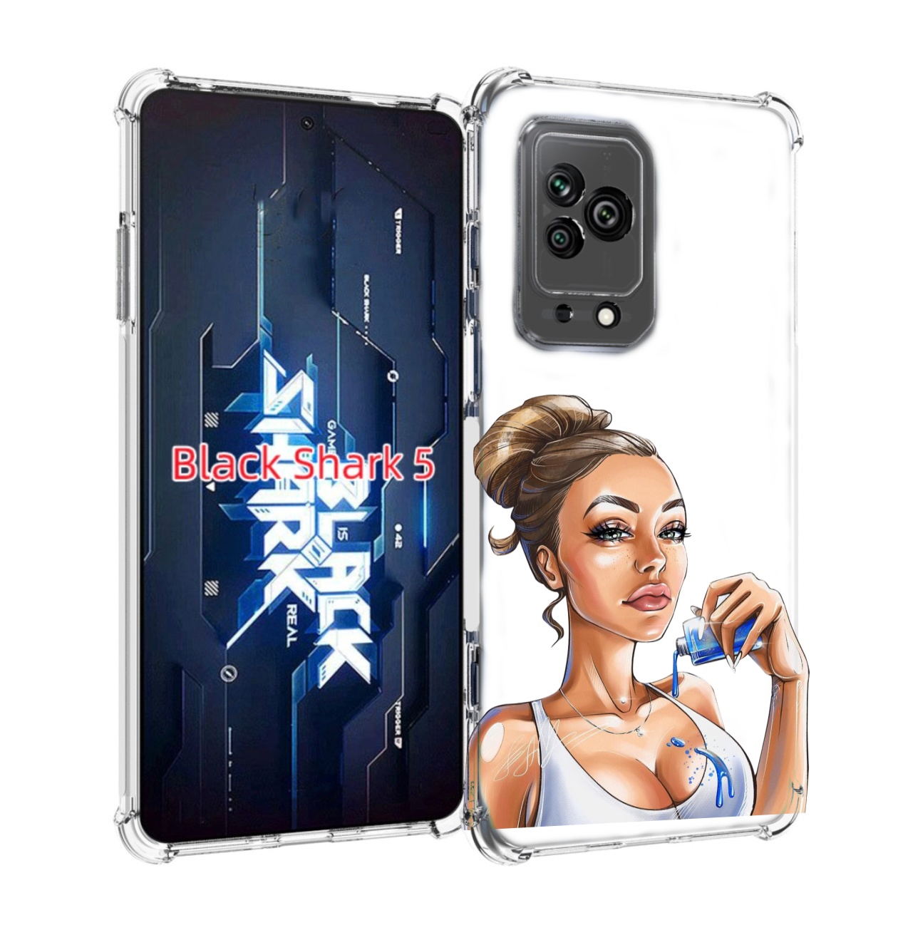 Чехол MyPads девушка-пролила-краску женский для Xiaomi Black Shark 5, Прозрачный, Tocco
Чехол MyPads девушка-пролила-краску женский для Xiaomi Black Shark 5, Прозрачный, Tocco