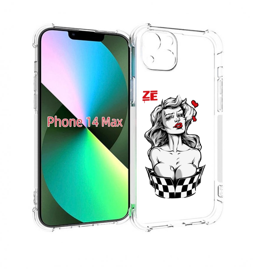 Чехол MyPads черно белая девушка с красными губами женский для iPhone 14 Plus (6.7), Прозрачный, Tocco
Чехол MyPads черно белая девушка с красными губами женский для iPhone 14 Plus (6.7), Прозрачный, Tocco