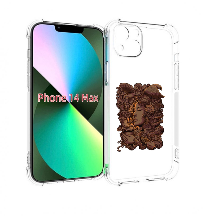 Чехол MyPads девушка с длинными волосами абстракция для iPhone 14 Plus (6.7), Прозрачный, Tocco
Чехол MyPads девушка с длинными волосами абстракция для iPhone 14 Plus (6.7), Прозрачный, Tocco