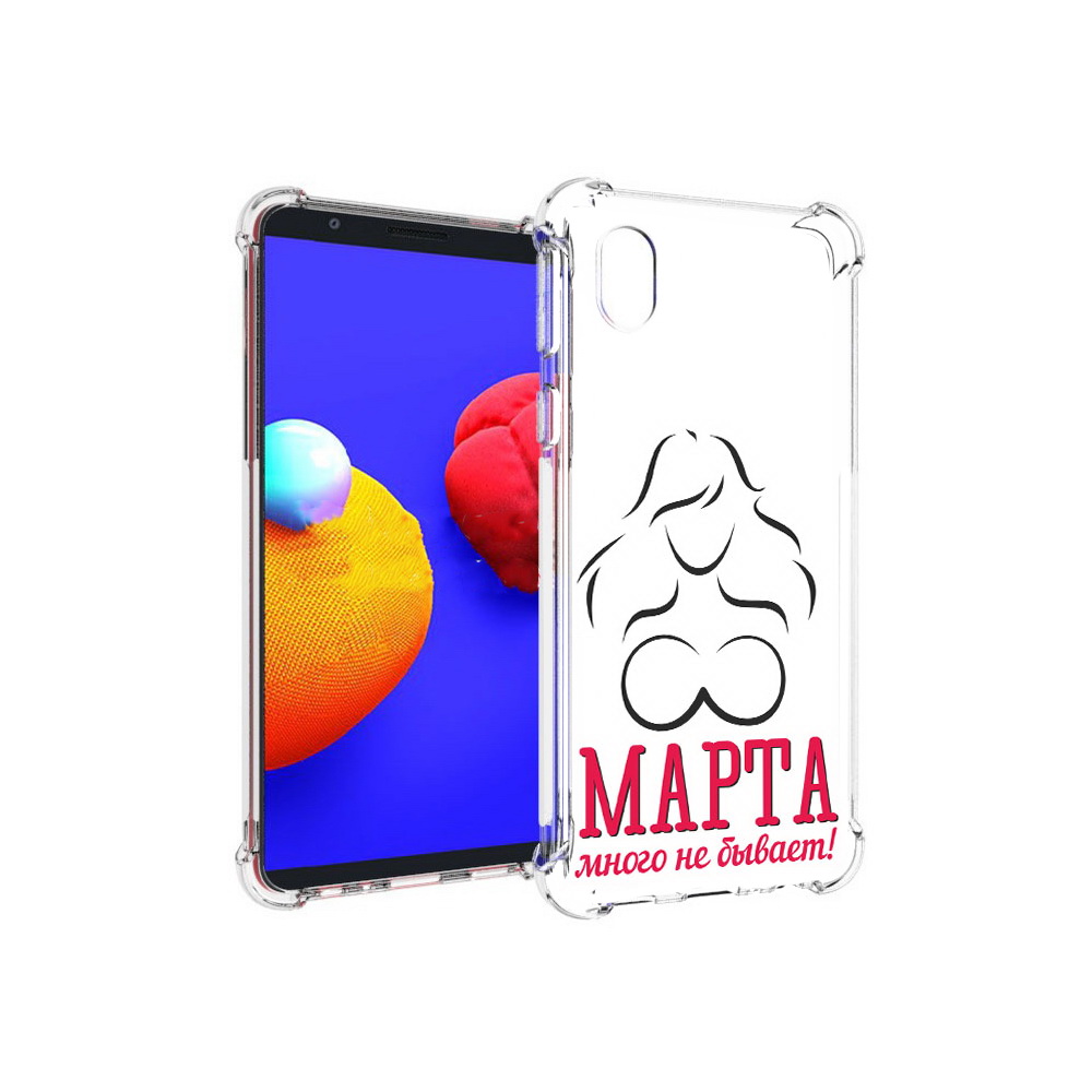 Чехол MyPads Tocco для Samsung Galaxy A01 Core 8 марта много не бывает (PT151825.477.17), Прозрачный, Tocco
Чехол MyPads Tocco для Samsung Galaxy A01 Core 8 марта много не бывает (PT151825.477.17), Прозрачный, Tocco