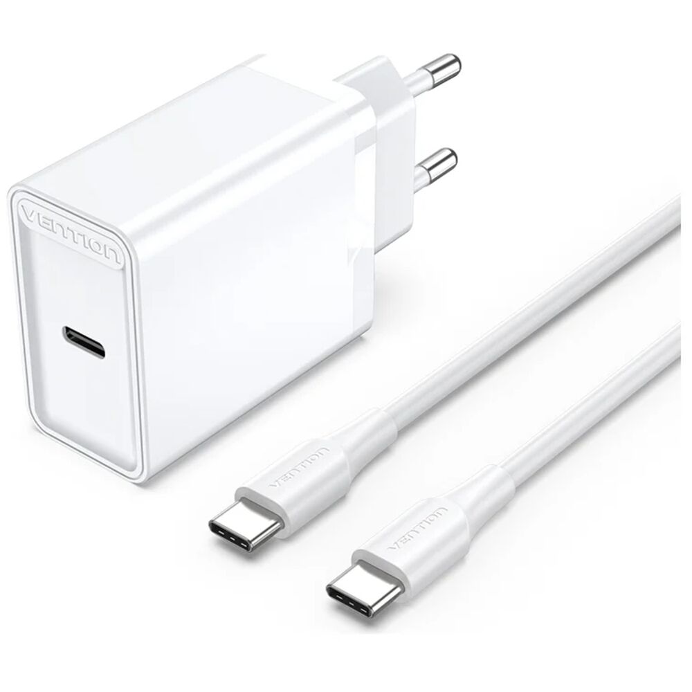 Сетевое зарядное устройство Vention FAHWF-EU USB Type-C 1xUSB Type-C 3 А белый, FAHWF-EU
Сетевое зарядное устройство Vention FAHWF-EU USB Type-C 1xUSB Type-C 3 А белый, FAHWF-EU