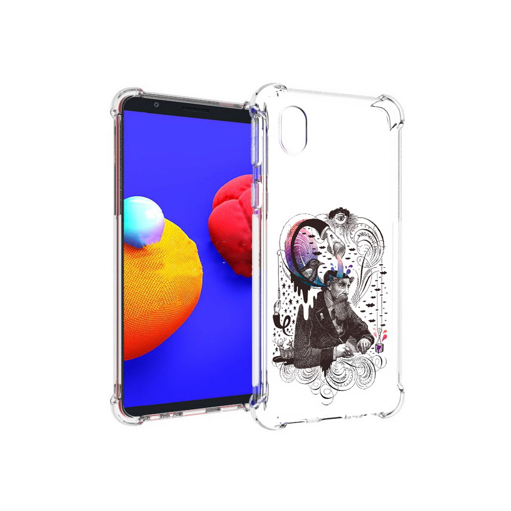Чехол MyPads Tocco для Samsung Galaxy A01 Core абстракция думающий мужчина, Прозрачный, Tocco
Чехол MyPads Tocco для Samsung Galaxy A01 Core абстракция думающий мужчина, Прозрачный, Tocco