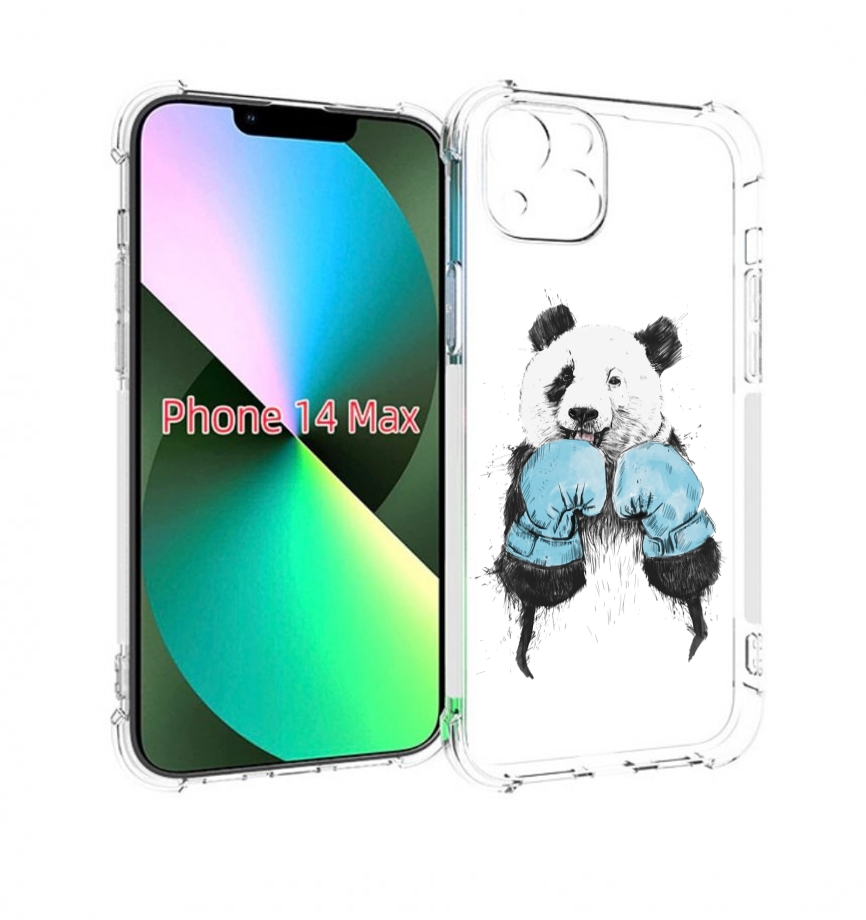фото Чехол mypads панда боксер для iphone 14 plus (6.7)