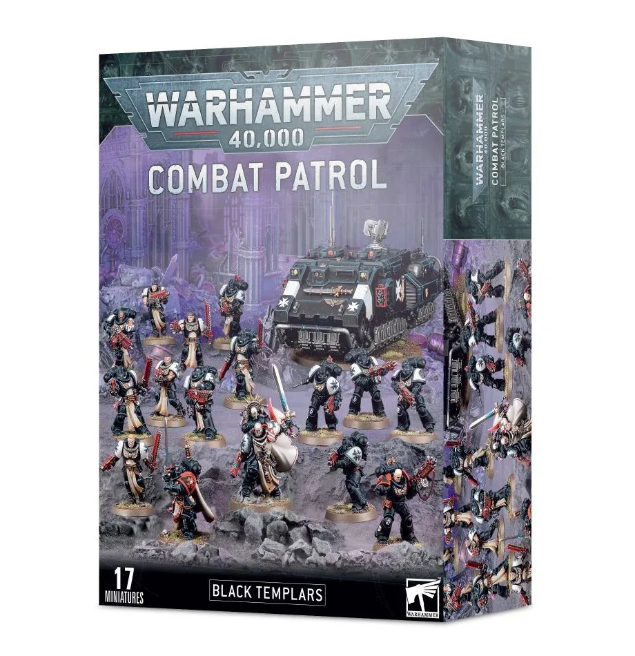Фигурки Workshop Warhammer 40 000 Combat Patrol: Black Templars, Combat Patrol: Black Templars
Фигурки Workshop Warhammer 40 000 Combat Patrol: Black Templars, Combat Patrol: Black Templars