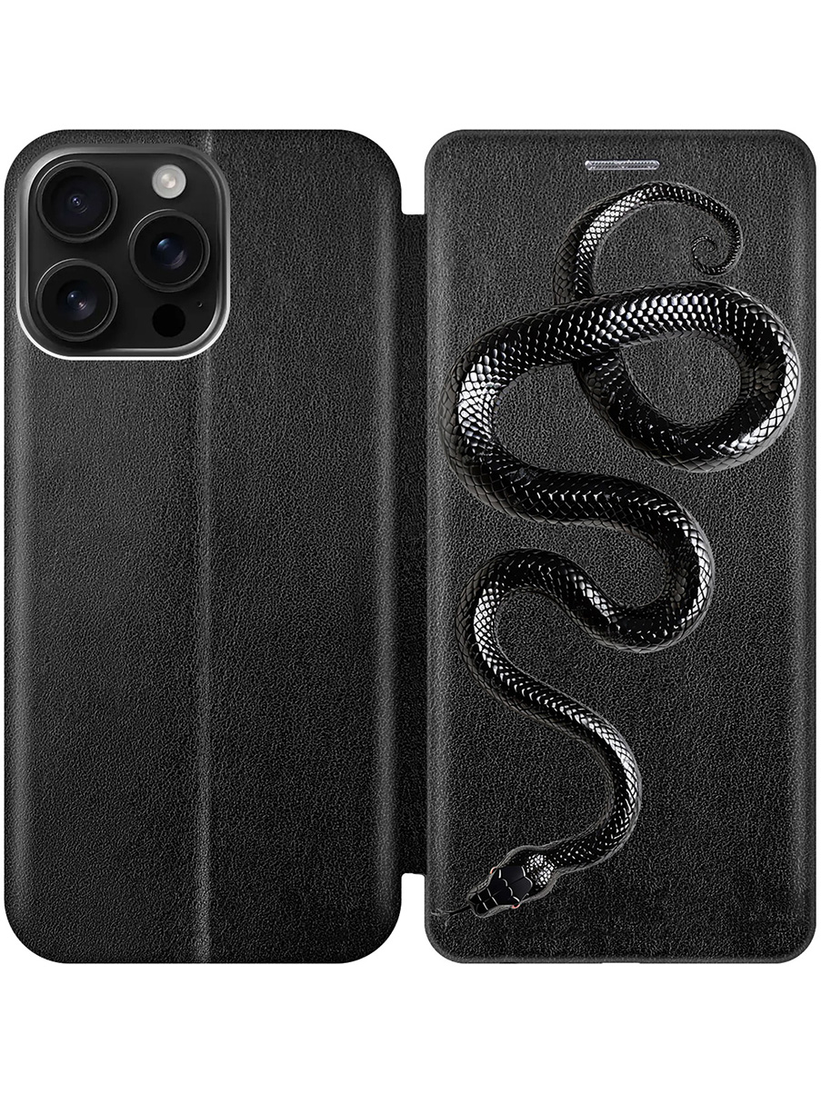 Чехол-книжка на Apple iPhone 16 Pro Max с принтом "Черная мамба" черный, 785198313
Чехол-книжка на Apple iPhone 16 Pro Max с принтом "Черная мамба" черный, 785198313