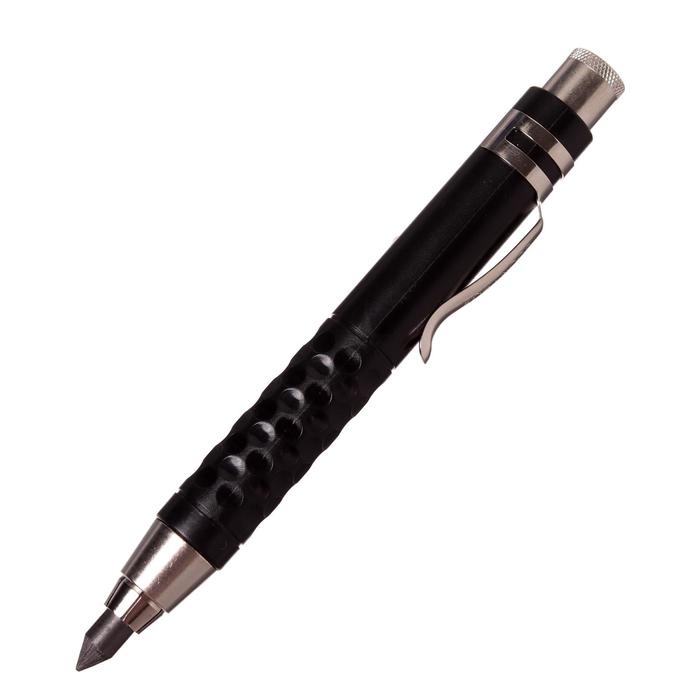 Карандаш цанговый 5.6 мм Koh-I-Noor 5340 Versatil, металл/пластик, чёрный корпус, Черный
Карандаш цанговый 5.6 мм Koh-I-Noor 5340 Versatil, металл/пластик, чёрный корпус, Черный