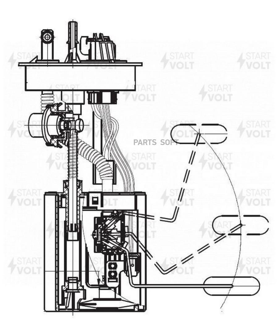 STARTVOLT SFM 0506 Модуль топливного насоса Daewoo Matiz 98- 0.8i/1.0i пластиковый бак 1шт
STARTVOLT SFM 0506 Модуль топливного насоса Daewoo Matiz 98- 0.8i/1.0i пластиковый бак 1шт