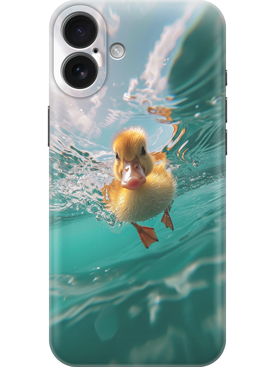 Силиконовый чехол на Apple iPhone 16 Plus с принтом "Подводный утенок", Прозрачный;желтый;голубой, 785197112
Силиконовый чехол на Apple iPhone 16 Plus с принтом "Подводный утенок", Прозрачный;желтый;голубой, 785197112