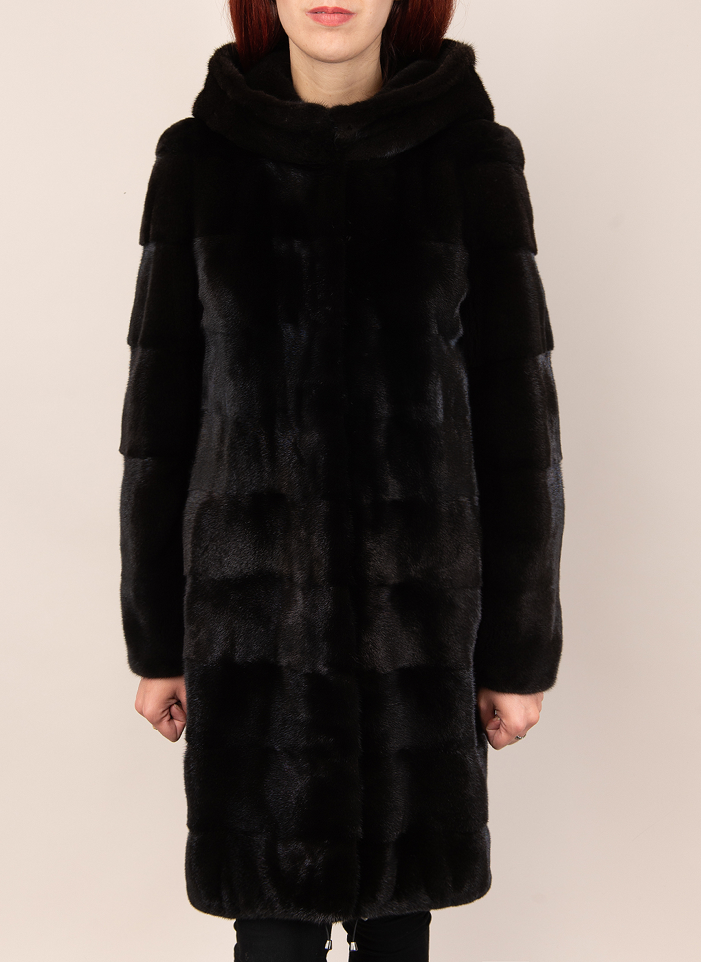 Шуба женская Каляев 45311 черная 52, 45311 
Шуба женская Каляев 45311 черная 52, 45311