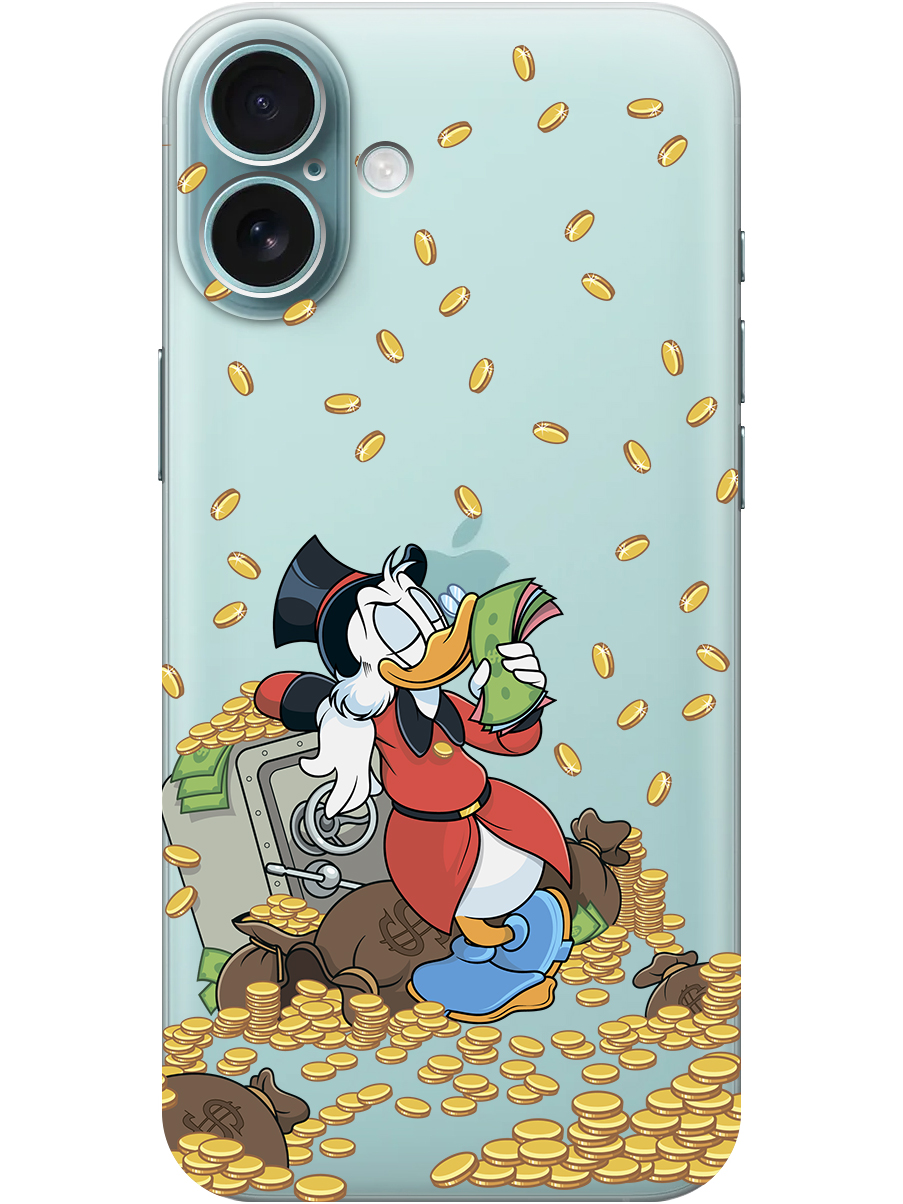 Силиконовый чехол на Apple iPhone 16 Plus с принтом "Скрудж и сейф" прозрачный, Прозрачный;белый;красный, 785197172
Силиконовый чехол на Apple iPhone 16 Plus с принтом "Скрудж и сейф" прозрачный, Прозрачный;белый;красный, 785197172