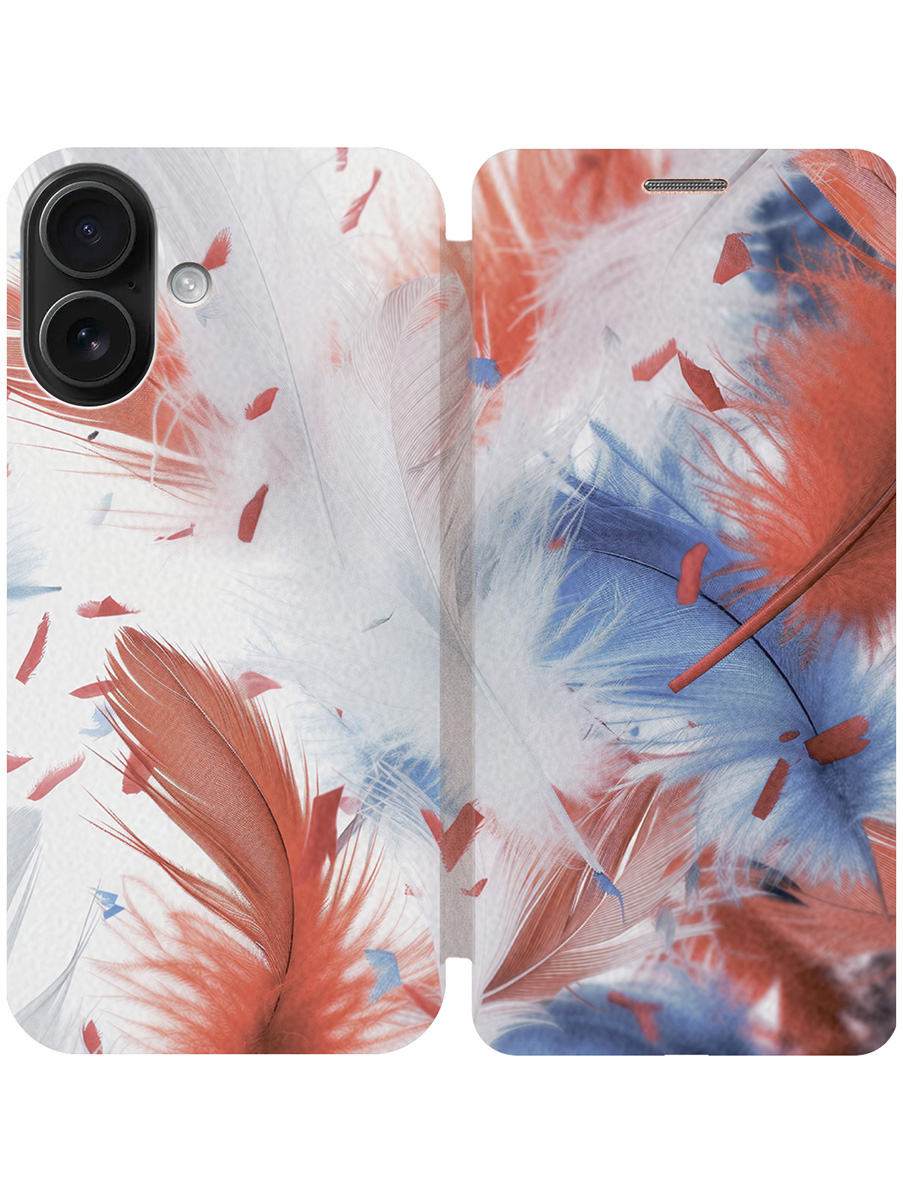 Чехол-книжка на Apple iPhone 16 с принтом "Перья" золотой, Золотистый;белый;красный;синий, 785196551
Чехол-книжка на Apple iPhone 16 с принтом "Перья" золотой, Золотистый;белый;красный;синий, 785196551