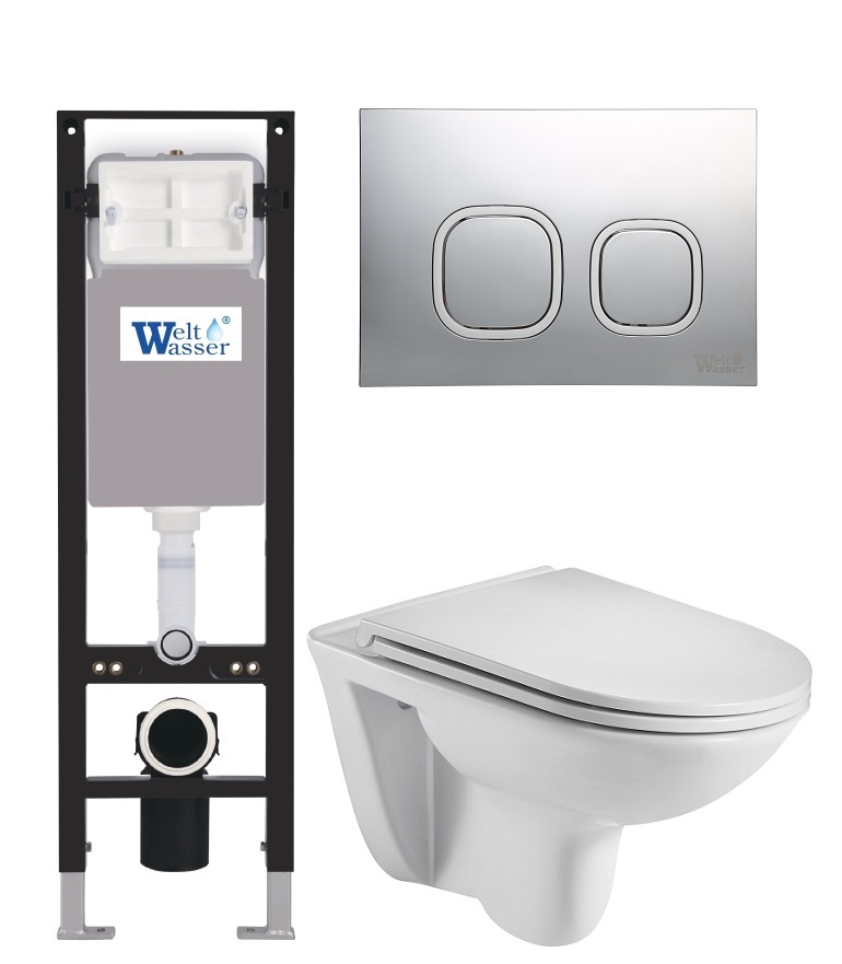 Комплект унитаз с инсталляцией WeltWasser AMBERG 350 + BAARBACH 004 GL-WT + AMBERG RD-CR
Комплект унитаз с инсталляцией WeltWasser AMBERG 350 + BAARBACH 004 GL-WT + AMBERG RD-CR